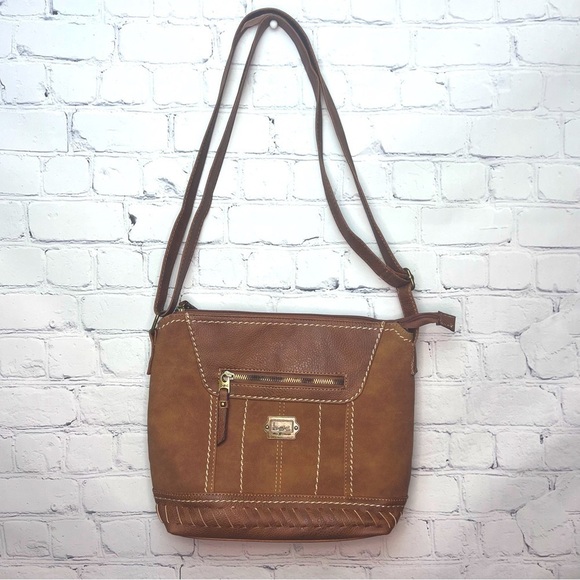 Boc crossbody bag with detailed Chunky Top stitching - Picture 1 of 7